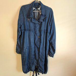 NWOT My Anorak Chambray Jacket from Evereve